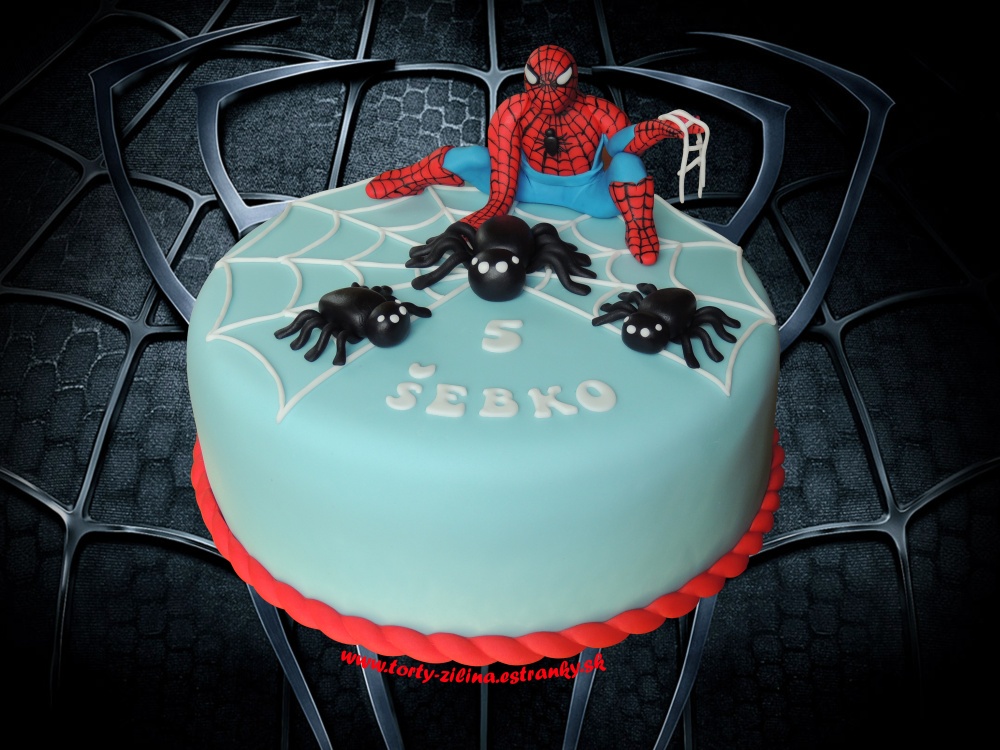 Torta Spiderman 4.