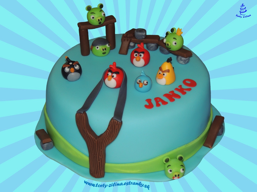 Torta - Angry birds. 