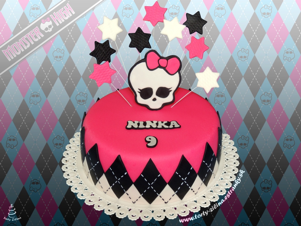 Torta - Monster High 2.