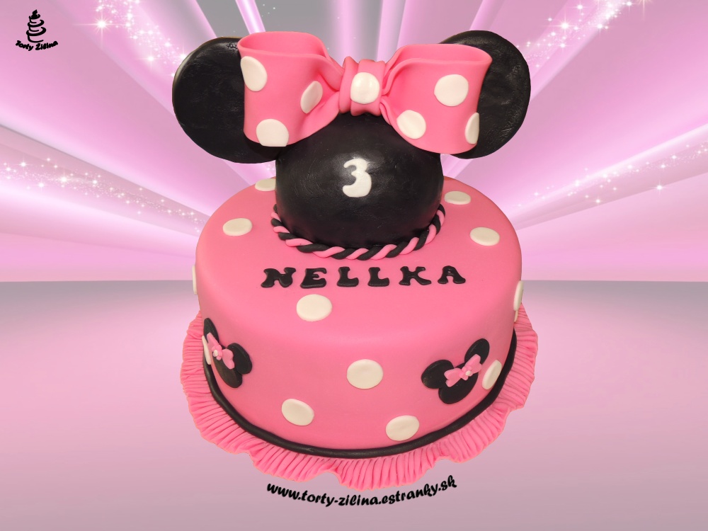 Torta s motívom Minnie