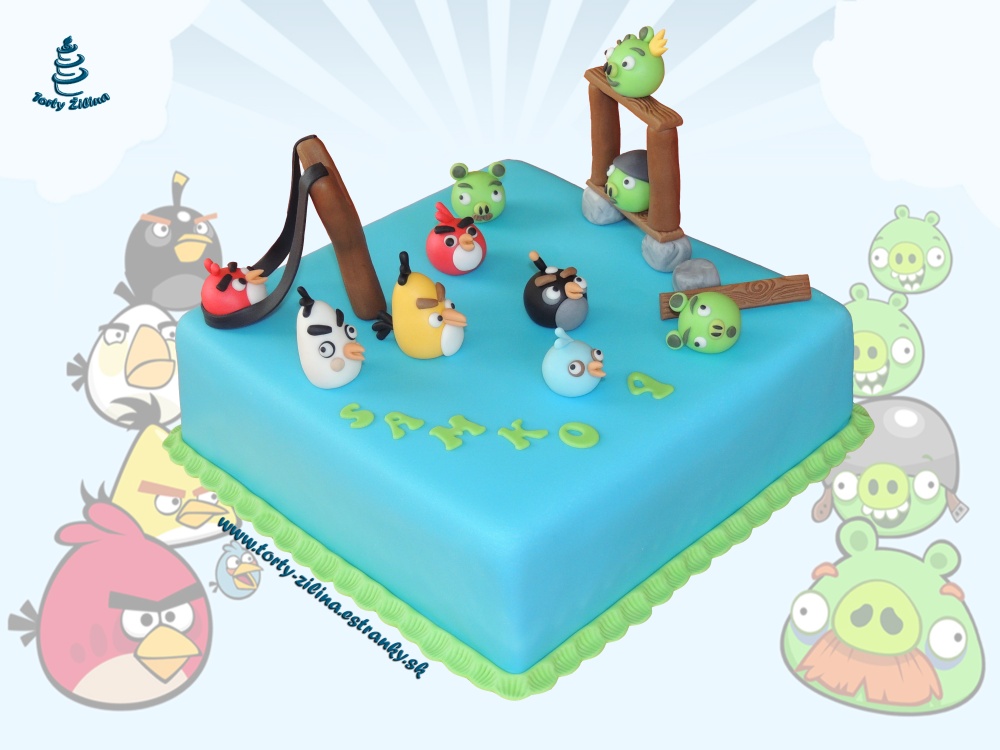 Torta - Angry birds 3.