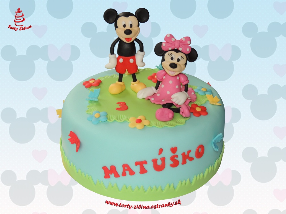 Torta - Mickey Mouse & Minnie.