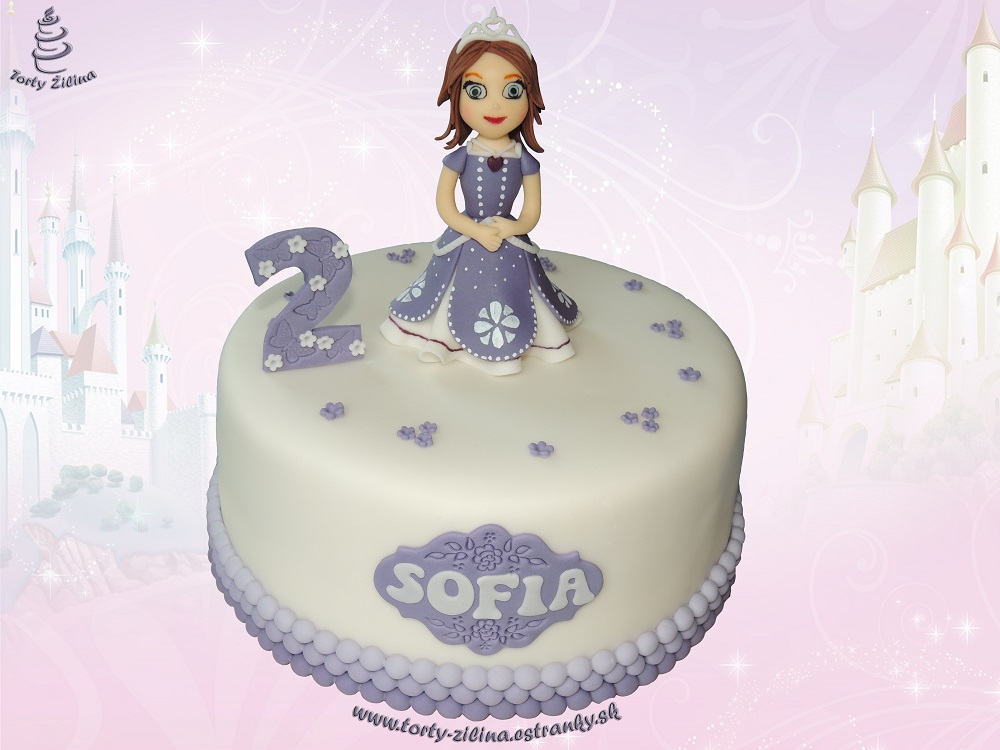 Torta s princeznou Sofiou.