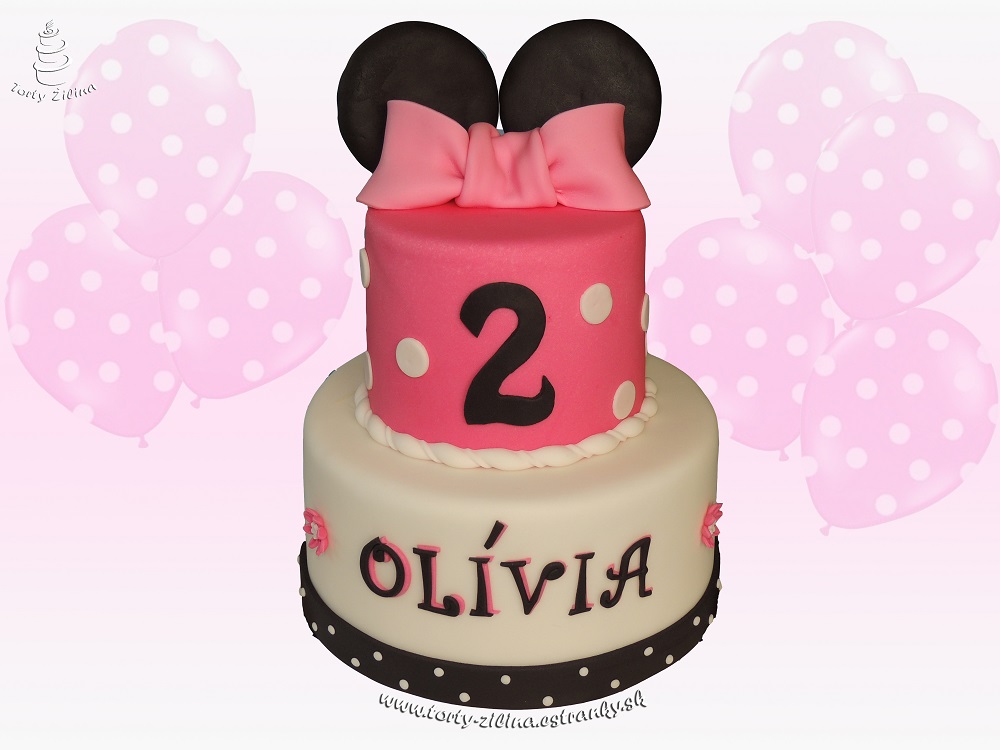 Torta s motívom Minnie 3.