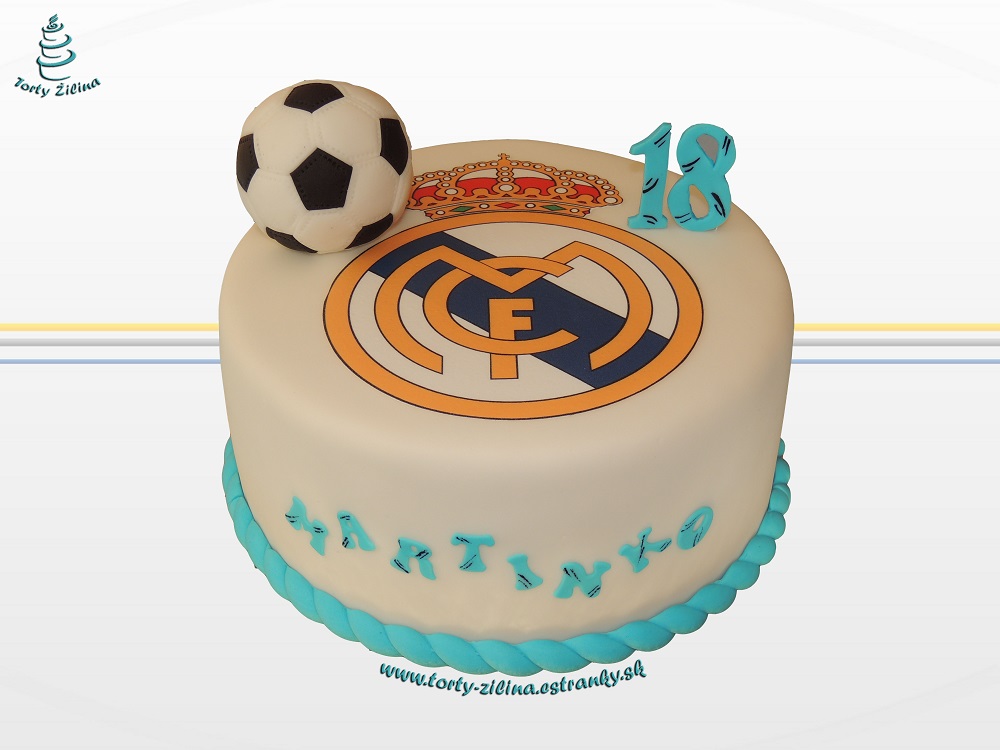 Torta s logom Real Madrid 3.